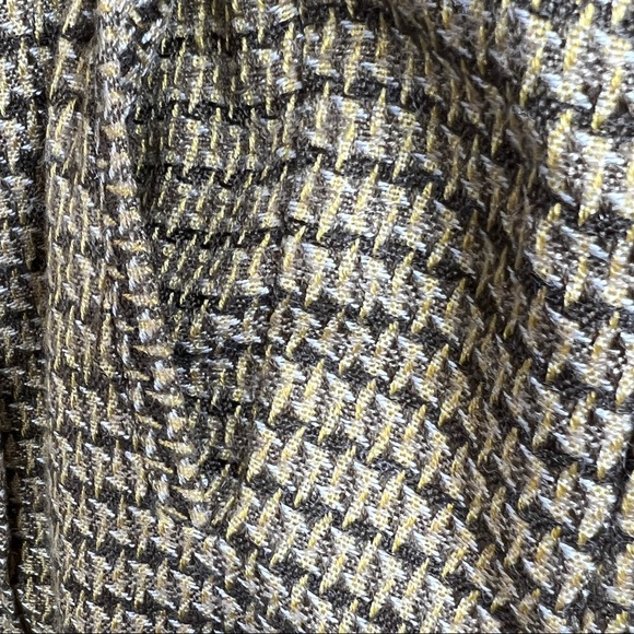 Ann Taylor Loft Size 8 Tweed Skirt with Pockets & Decorative Buttons Side - Picture 7 of 13